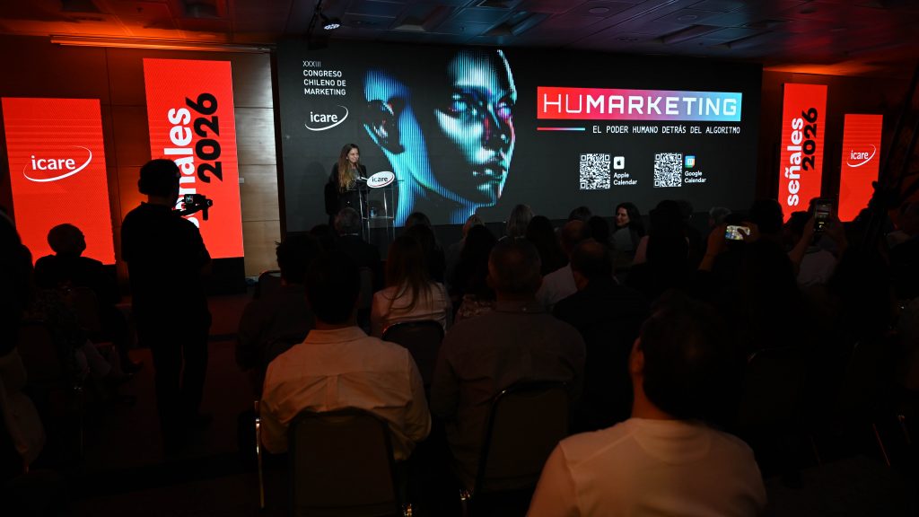 Teresita Morán, vicepresidenta del Círculo de Marketing de ICARE, anuncia el Congreso Chileno de Marketing 2026: Humarketing